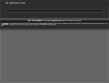 Tablet Screenshot of dt-global.com
